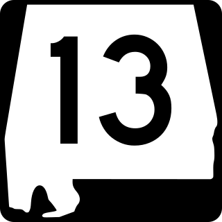 <span class="mw-page-title-main">Alabama State Route 13</span> State highway in Alabama, United States