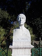 Busto di Alessandro Volta, Roma