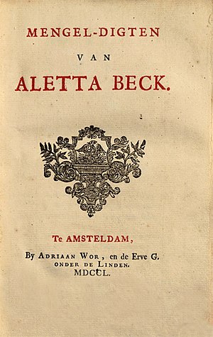 Aletta Beck: Lewe en werk, Skryfwerk, Publikasies