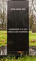 Gedenksteen voor Sint Vitus Patroon van Oldehove op de Vitus-akker (2013). Informatie over de gedenksteen.