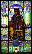 Stained glass windows of Our Lady of Atocha, by Marta Balmaseda, Carmen Otero and Consuelo Perea (20th-century).
