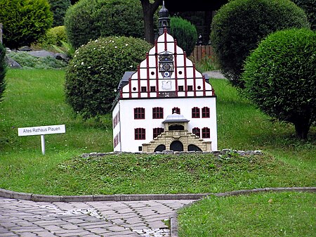 Altes Rathaus Plauen Miniatur