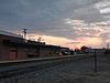 The Amtrak station in Hutchinson, Kansas, in 2011