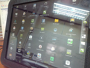 Android on the HP Touchpad (6961180945).jpg