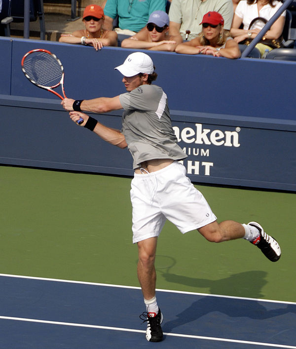 Murray at the 2008 US Open