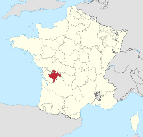 Ruffec In France Map Angoumois - Wikiwand