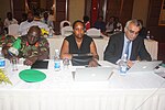 Miniatuur voor Bestand:Anne Mugisha (C)Chief of information support management at UNSOA and others at the AMISOM Retreat in Kampala (15602720423).jpg