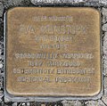 Ansbach Stolperstein Weinstock, Eva.jpg