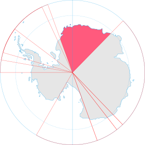 Antarctica, Norway territorial claim (Queen Maud Land, 2015).svg