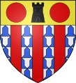Coat of arms of the Roucelz family.