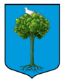 Paloma sentada en un árbol (escudo de armas de la familia Fisichella de Sicilia)