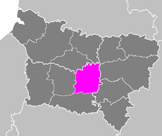 Lag vum Arrondissement Compiègne an der Regioun Picardie