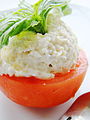 Artichoke Stuffed Tomato (5052815877).jpg
