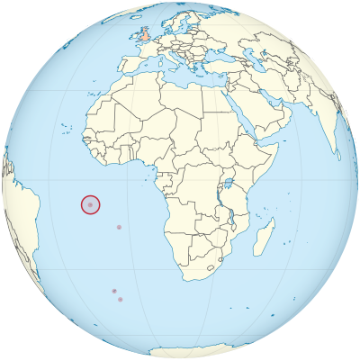 Ascension Island on the Globe (in the United Kingdom).svg