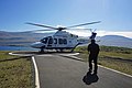 * Nomination Atlantic Airways AgustaWestland AW139 OY-HIH at Froðba helicopter station with its pilot. --Kallerna 05:43, 28 October 2019 (UTC) * Promotion  Support Good quality. --Steindy 10:09, 28 October 2019 (UTC)