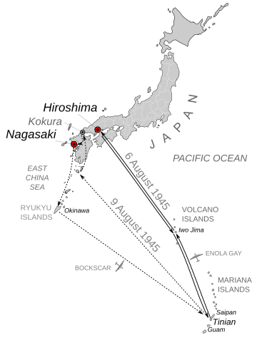 Atombomberna över Hiroshima och Nagasaki