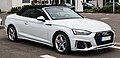 * Nomination Audi A5 Cabriolet S line (F5, Facelift) --M 93 07:57, 23 April 2024 (UTC) * Promotion  Support Good quality. --Thi 08:51, 23 April 2024 (UTC)