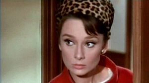 Screenshot of Audrey Hepburn from the film Charade