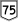 Australian Route 75.svg