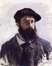 Self Portrait with a Beret Autoportret Claude Monet.jpg