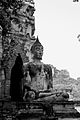 Bouddha assis, Ayutthaya