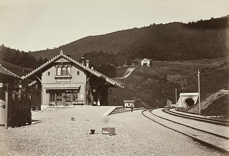 Bötzbergbahn Station Bötzberg