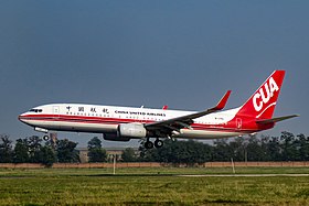 中国聯合航空: 概要, 就航都市, 使用機材