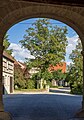 Bad Rappenau - Bonfeld - Meierei - Blick durch Torbogen in Vorhof