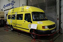 Edie McCredie's bus (LDV Convoy) in the Glasgow Museum of Transport Balamory bus, Glasgow Museum of Transport - geograph.org.uk - 1108371.jpg