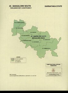 Bangalore South Lok Sabha Constituency Map with district boundary (2009 - Present).pdf