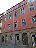 Residential house in closed development (same structural design as Barbiergasse 3) with side wing in the courtyard