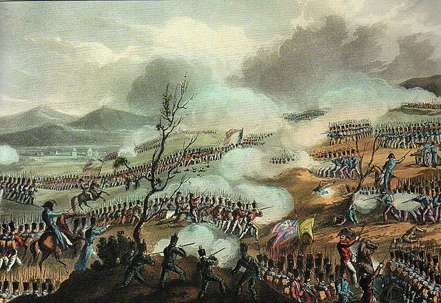 The Battle of Nivelle: Blakeney commanded the 7th Regiment of Foot at this battle in November 1813