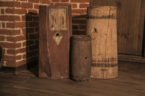 Hives from the collection of Radomysl Castle, Ukraine, 19th century