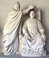 Benedetto da maiano, incoronazione di ferdinando I d'aragona e sei musici, 1490 ca., 01.JPG