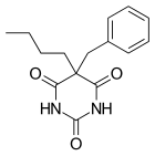 Benzylbutylbarbiturate.svg