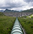 * Nomination Water pipeline between Silvretta Reservoir and Lake Vermunt; concrete dam. Vorarlberg, Austria --Basotxerri 05:15, 12 August 2017 (UTC) * Promotion Good quality. --Vengolis 05:59, 12 August 2017 (UTC)