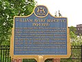 Commemorative plaque honoring Billy Bishop, downtown Owen Sound.