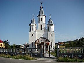 Biserica ortodoxă nouă cu hramul „Pogorârea Sfântului Duh”