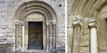 Portal de vest Biserica fortificată Cricău
