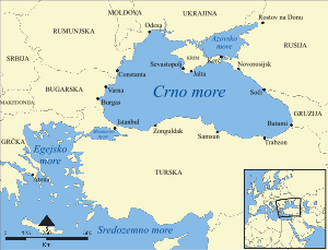 sargaško more karta Azovsko more   Wikipedia sargaško more karta