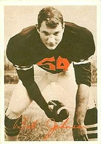 Johnson with the Bengals c. 1969, during his time in the AFL