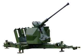 <span class="mw-page-title-main">Bofors 40 mm Automatic Gun L/70</span> Autocannon