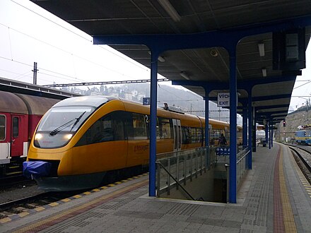Train at Bratislava Station