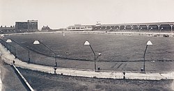 Bradford Greenfield Stadium c.1960.jpg