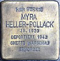 Braunschweig Langedammstraße 2 Pierre d'achoppement Myra Heller-Pollack