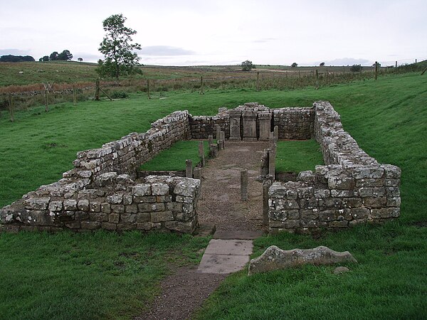 Remains of the Brocolitia mithraeum.