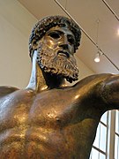 Bronze Statue of Zeus or Poseidon, Cape Artemision, northern Euboea, Severe Style, early Classical, ca. 460 BC (3423218445).jpg