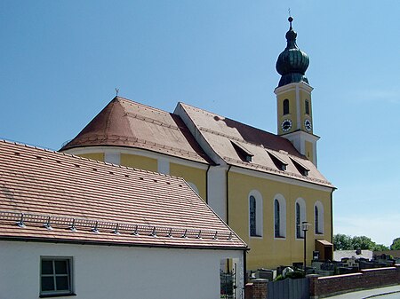 Bruckberg Gündlkofen Kirche Sankt Peter und Paul