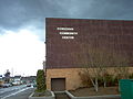 Former exterior signage, now has new siding