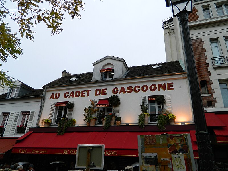 File:Cadet de Gascogne, Place du Tertre, Paris 2012.jpg